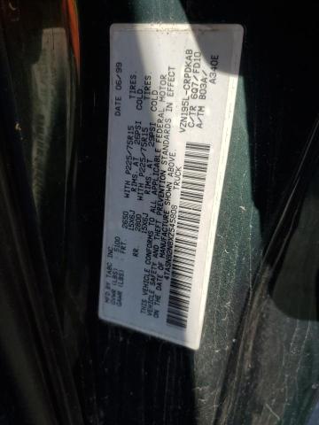 4TASN92N8XZ545808 - 1999 TOYOTA TACOMA XTRACAB PRERUNNER 绿色 照片 12