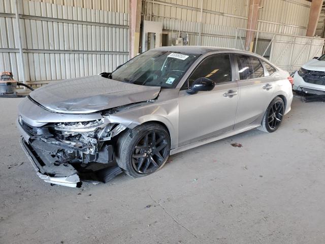 2HGFE2F59NH503783 - 2022 HONDA CIVIC SPORT 银色 照片 1