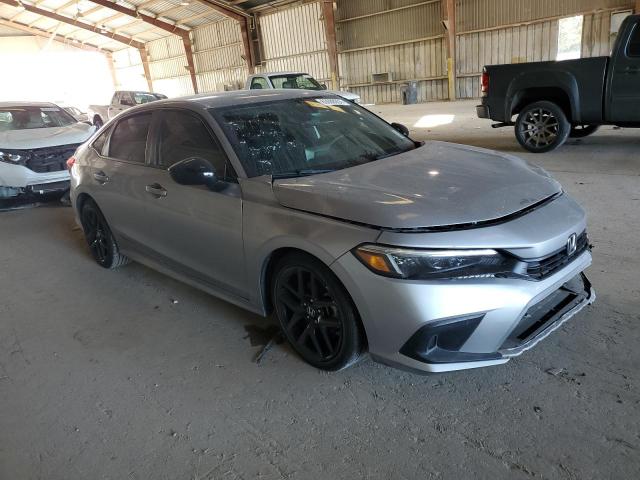 2HGFE2F59NH503783 - 2022 HONDA CIVIC SPORT 银色 照片 4