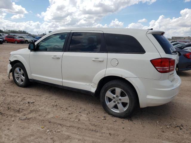 3C4PDCAB8DT529855 - 2013 DODGE JOURNEY SE WHITE photo 2