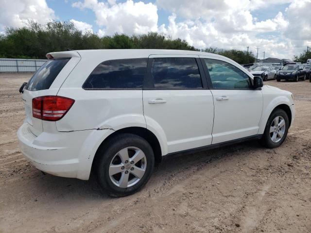 3C4PDCAB8DT529855 - 2013 DODGE JOURNEY SE WHITE photo 3