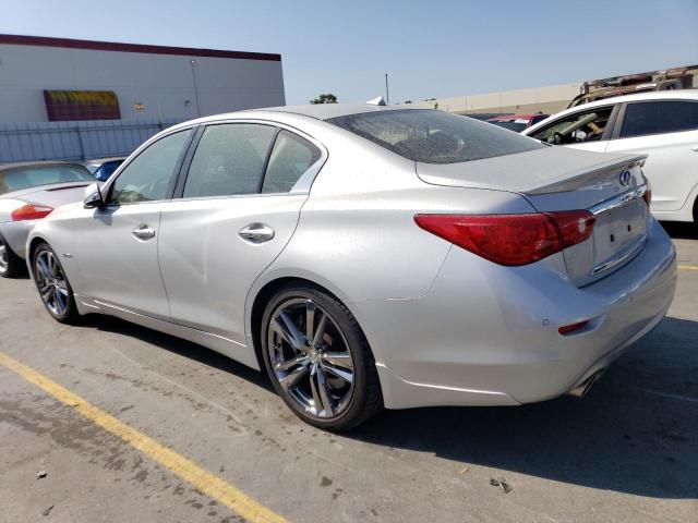 JN1AV7AP7EM691024 - 2014 INFINITI Q50 HYBRID PREMIUM SILVER photo 2