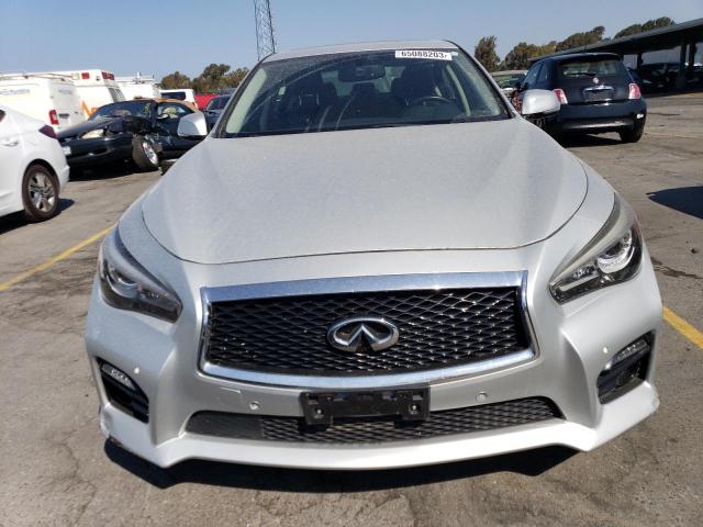 JN1AV7AP7EM691024 - 2014 INFINITI Q50 HYBRID PREMIUM SILVER photo 5