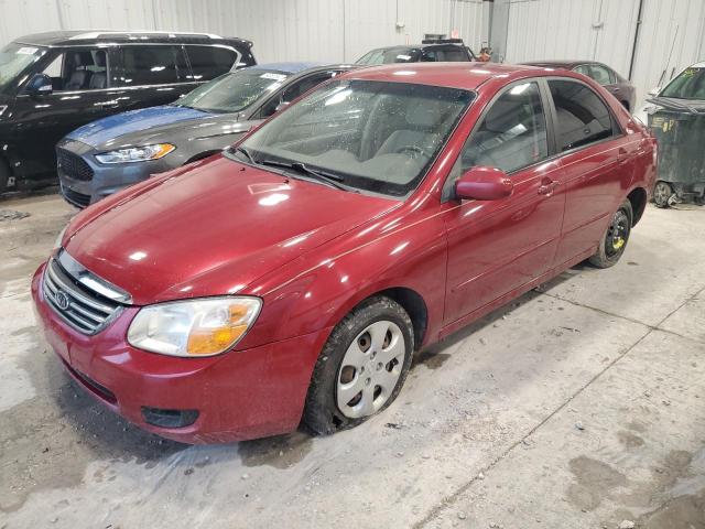 KNAFE121785561119 - 2008 KIA SPECTRA EX RED photo 1