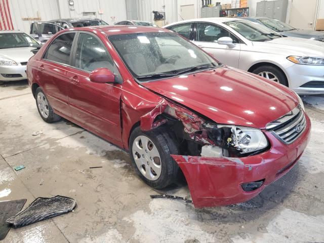 KNAFE121785561119 - 2008 KIA SPECTRA EX RED photo 4