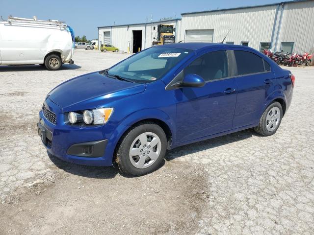 1G1JA5SH2D4145887 - 2013 CHEVROLET SONIC LS BLUE photo 1
