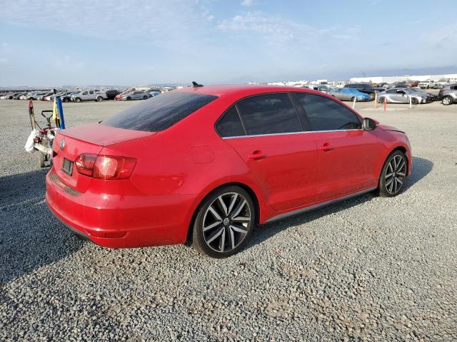 3VW587AJ0CM019810 - 2012 VOLKSWAGEN JETTA GLI წითელი ფოტო 3