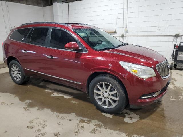 5GAKRBKD3GJ324236 - 2016 BUICK ENCLAVE RED photo 4