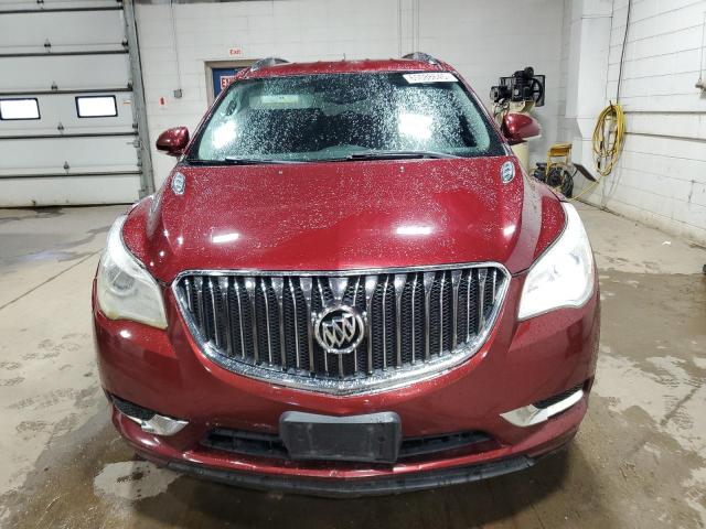 5GAKRBKD3GJ324236 - 2016 BUICK ENCLAVE RED photo 5