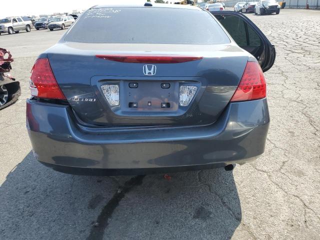 1HGCM56817A133027 - 2007 HONDA ACCORD EX GRAY photo 6