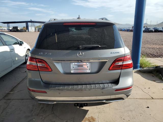 4JGDA5HB8FA564124 - 2015 MERCEDES-BENZ ML 350 4MATIC GRAY photo 6