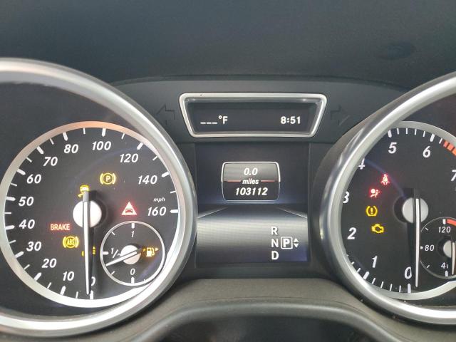 4JGDA5HB8FA564124 - 2015 MERCEDES-BENZ ML 350 4MATIC GRAY photo 9