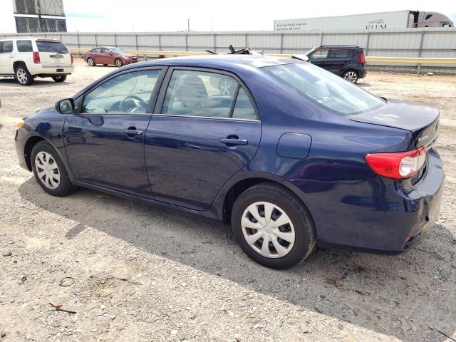 2T1BU4EE0BC744604 - 2011 TOYOTA COROLLA LE BASE BLUE photo 2