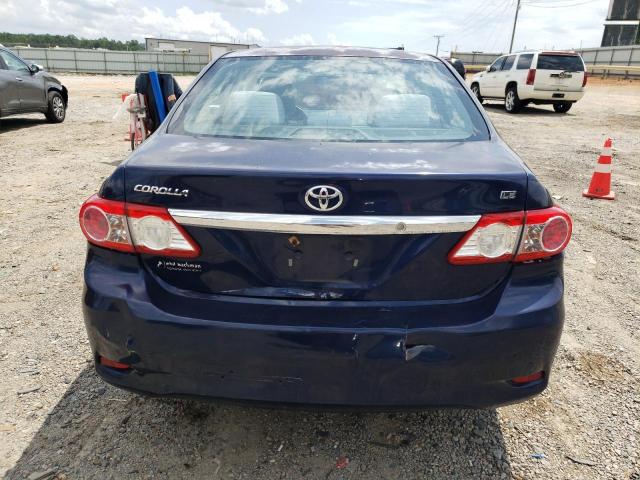 2T1BU4EE0BC744604 - 2011 TOYOTA COROLLA LE BASE BLUE photo 6