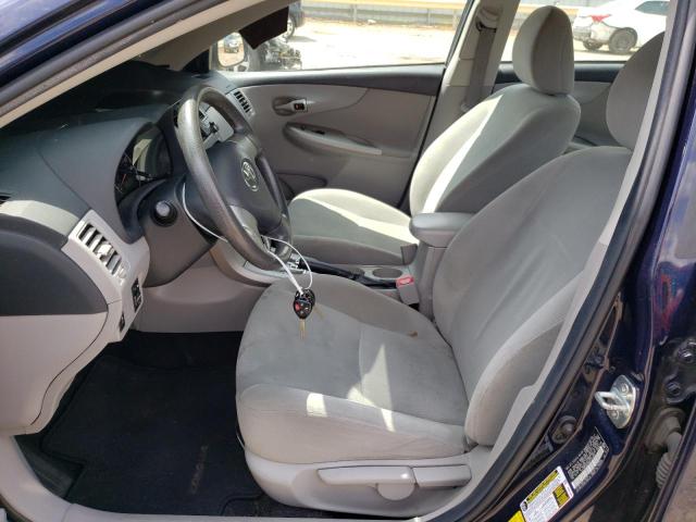 2T1BU4EE0BC744604 - 2011 TOYOTA COROLLA LE BASE BLUE photo 7