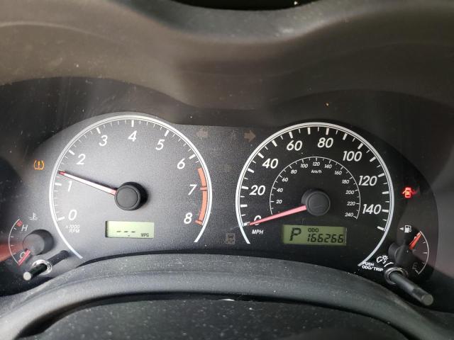 2T1BU4EE0BC744604 - 2011 TOYOTA COROLLA LE BASE BLUE photo 9