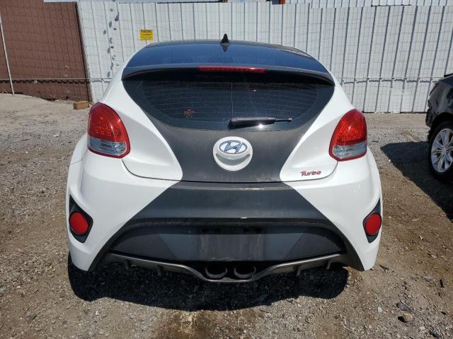 KMHTC6AEXDU169759 - 2013 HYUNDAI VELOSTER TURBO WHITE photo 6