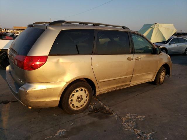 5TDZK23C47S000934 - 2007 TOYOTA SIENNA CE GOLD photo 3