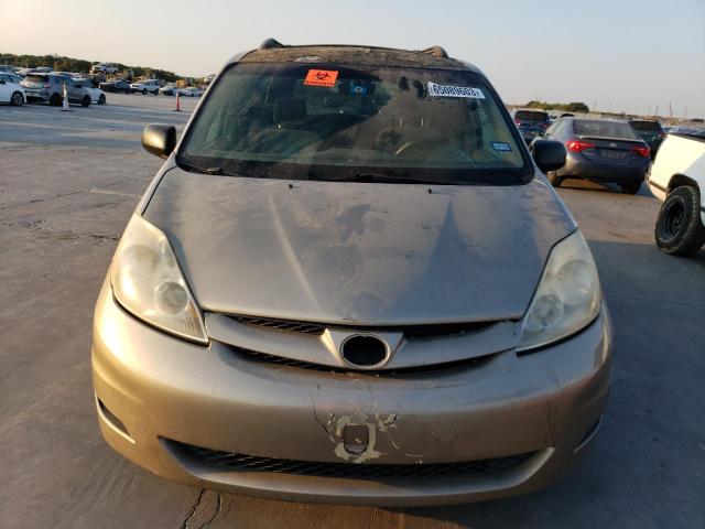 5TDZK23C47S000934 - 2007 TOYOTA SIENNA CE GOLD photo 5