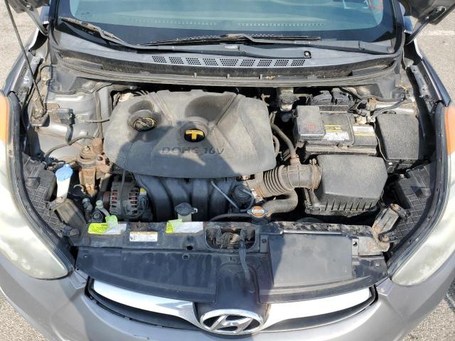 5NPDH4AE8BH061484 - 2011 HYUNDAI ELANTRA GLS GRAY photo 11