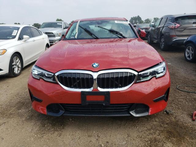 3MW5R7J06M8C07083 - 2021 BMW 330XI RED photo 5