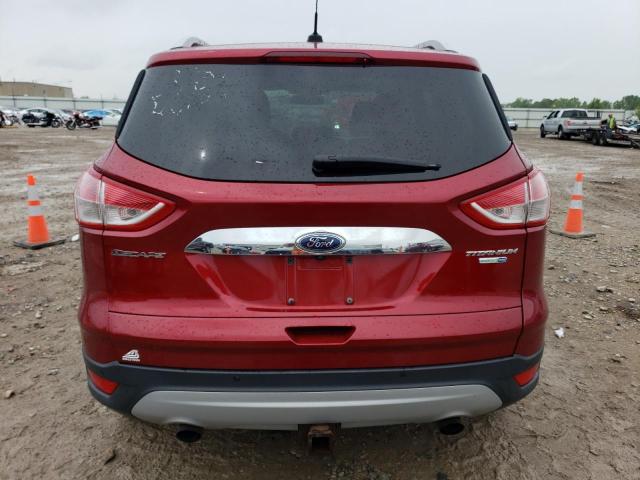 1FMCU9J99FUB06799 - 2015 FORD ESCAPE TITANIUM RED photo 6