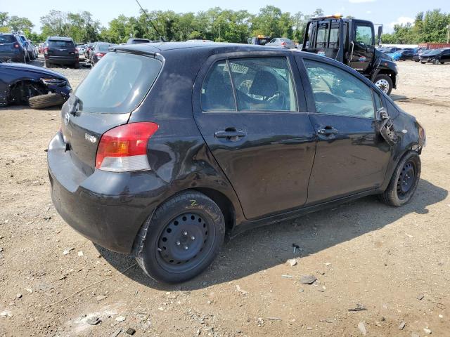 JTDKT4K35A5295826 - 2010 TOYOTA YARIS BLACK photo 3