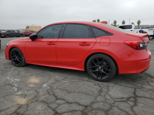 2HGFE2F53PH506035 - 2023 HONDA CIVIC SPORT RED photo 2