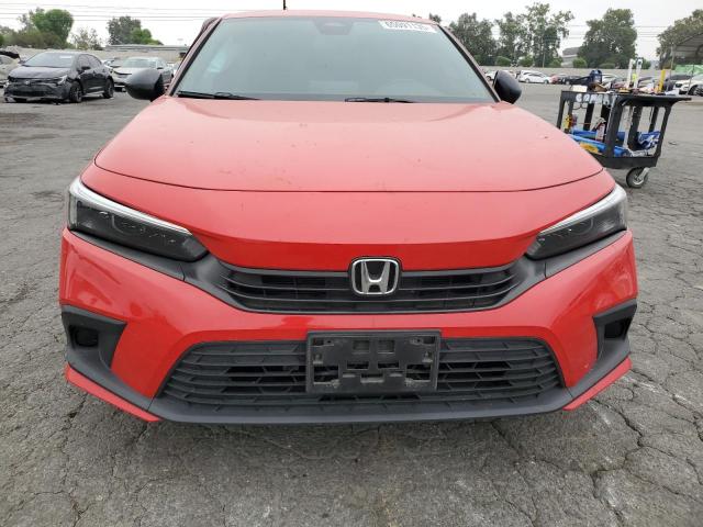 2HGFE2F53PH506035 - 2023 HONDA CIVIC SPORT RED photo 5