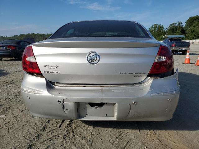 2G4WD532151193498 - 2005 BUICK LACROSSE CXL SILVER photo 6