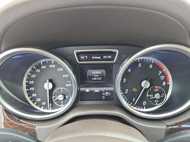 4JGDF7CE2DA205606 - 2013 MERCEDES-BENZ GL 450 4MATIC GRAY photo 9