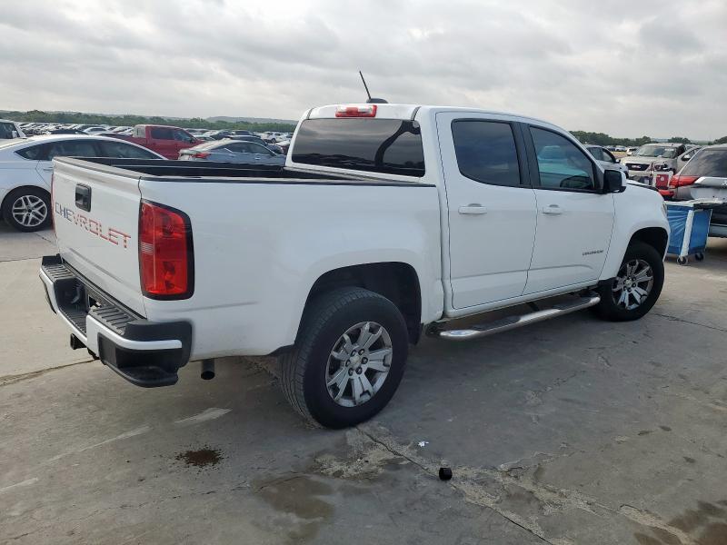 1GCGSCEA7M1136072 - 2021 CHEVROLET COLORADO LT WHITE photo 3