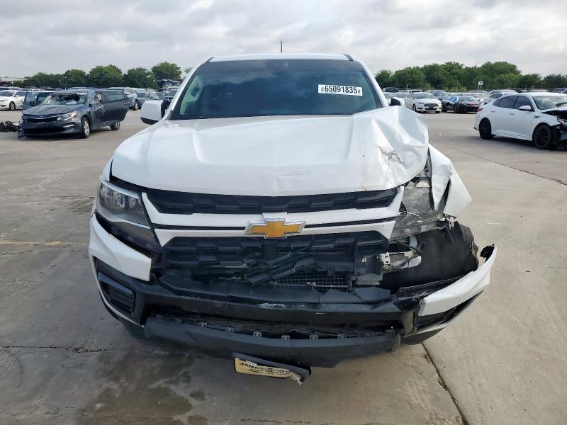 1GCGSCEA7M1136072 - 2021 CHEVROLET COLORADO LT WHITE photo 5