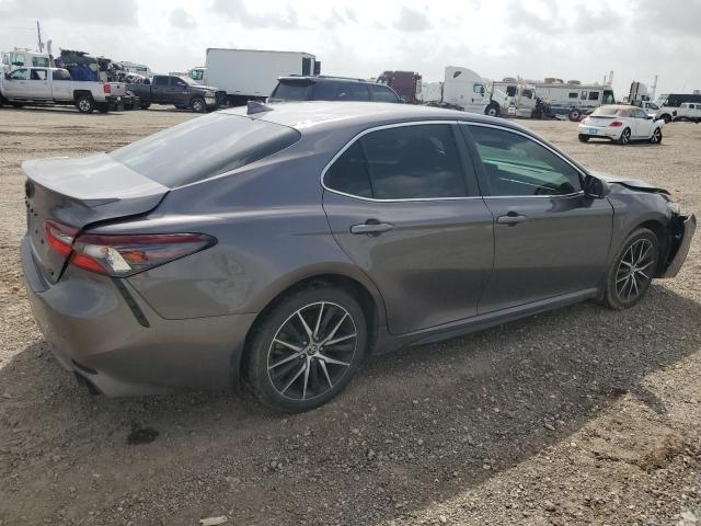 4T1G11AK7PU727183 - 2023 TOYOTA CAMRY SE NIGHT SHADE GRAY photo 3