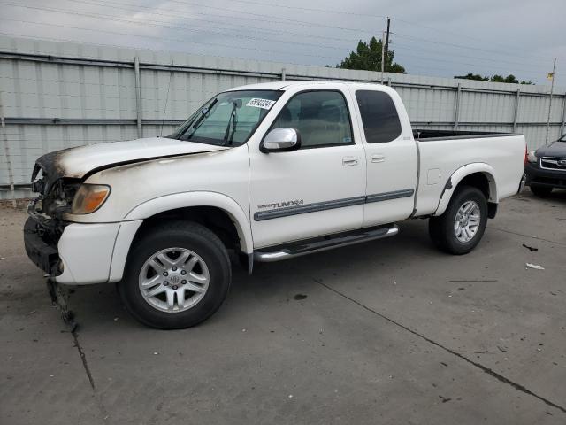 5TBBT44135S460860 - 2005 TOYOTA TUNDRA ACCESS CAB SR5 WHITE photo 1
