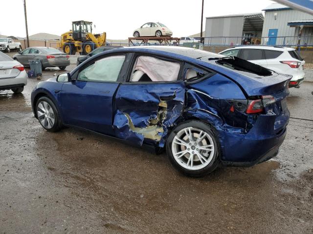 7SAYGDEE6RA285280 - 2024 TESLA MODEL Y BLUE photo 2