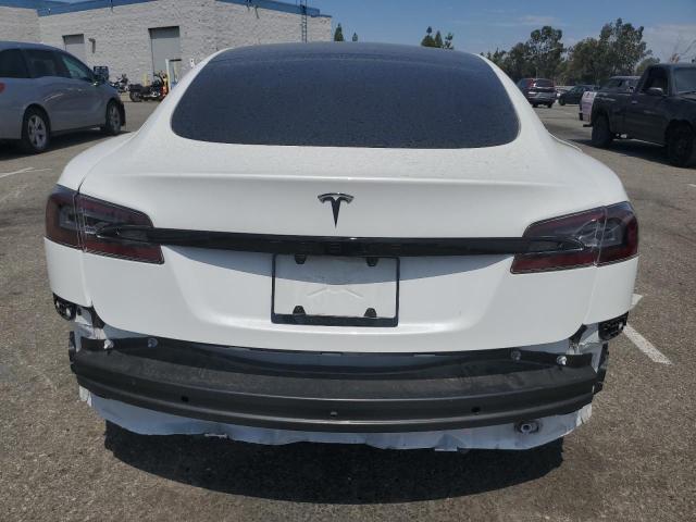 5YJSA1E53NF463307 - 2022 TESLA MODEL S WHITE photo 6