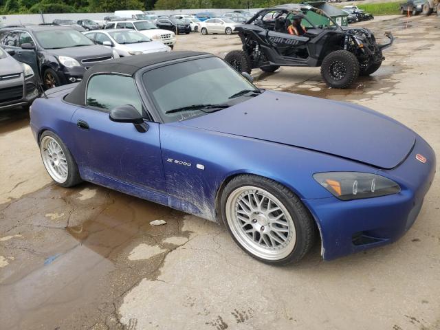 JHMAP114X3T002072 - 2003 HONDA S2000 BLUE photo 4