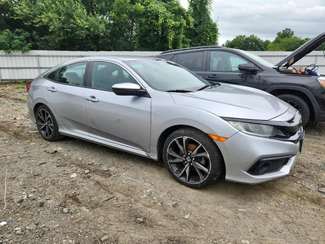 2HGFC2F83KH562887 - 2019 HONDA CIVIC SPORT Silber Foto 4