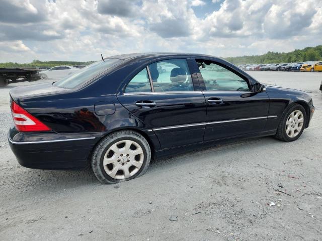 WDBRF92H66F776649 - 2006 MERCEDES-BENZ C 280 4MATIC BLACK photo 3
