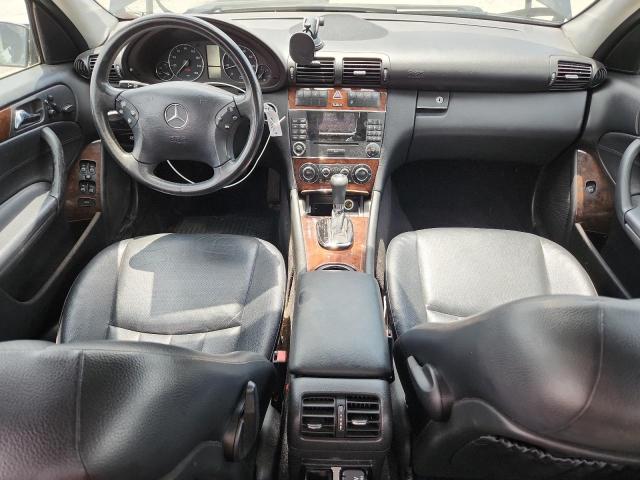 WDBRF92H66F776649 - 2006 MERCEDES-BENZ C 280 4MATIC BLACK photo 8