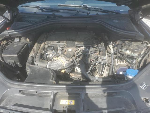 4JGDA5HB7CA021939 - 2012 MERCEDES-BENZ ML 350 4MATIC BLACK photo 12