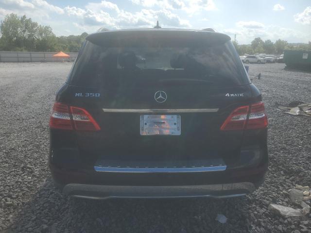 4JGDA5HB7CA021939 - 2012 MERCEDES-BENZ ML 350 4MATIC BLACK photo 6