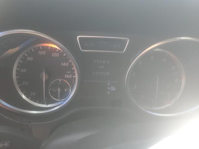 4JGDA5HB7CA021939 - 2012 MERCEDES-BENZ ML 350 4MATIC BLACK photo 9