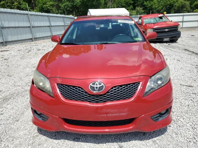 4T1BF3EK3BU725795 - 2011 TOYOTA CAMRY BASE Красный фото 5