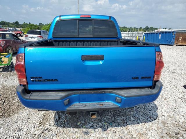 5TELU42N58Z567835 - 2008 TOYOTA TACOMA DOUBLE CAB 蓝色 照片 6