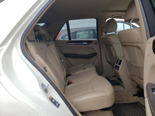 4JGDA5HB3CA079305 - 2012 MERCEDES-BENZ ML 350 4MATIC WHITE photo 10
