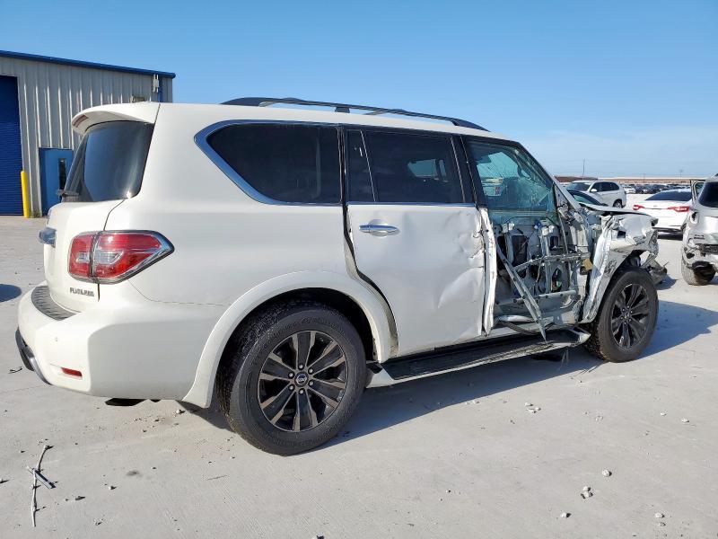 JN8AY2NE5K9759825 - 2019 NISSAN ARMADA PLATINUM Бежевый фото 3