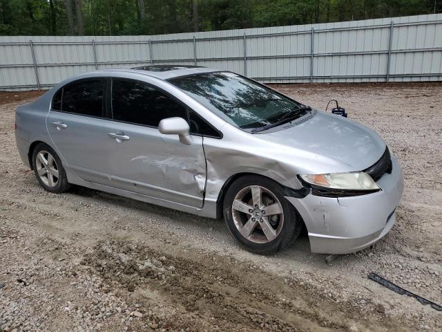 2HGFA16918H506030 - 2008 HONDA CIVIC EXL ვერცხლისფერი ფოტო 4