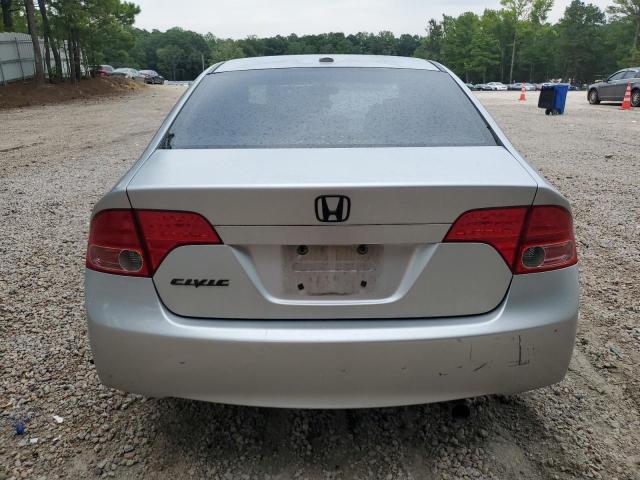2HGFA16918H506030 - 2008 HONDA CIVIC EXL ვერცხლისფერი ფოტო 6